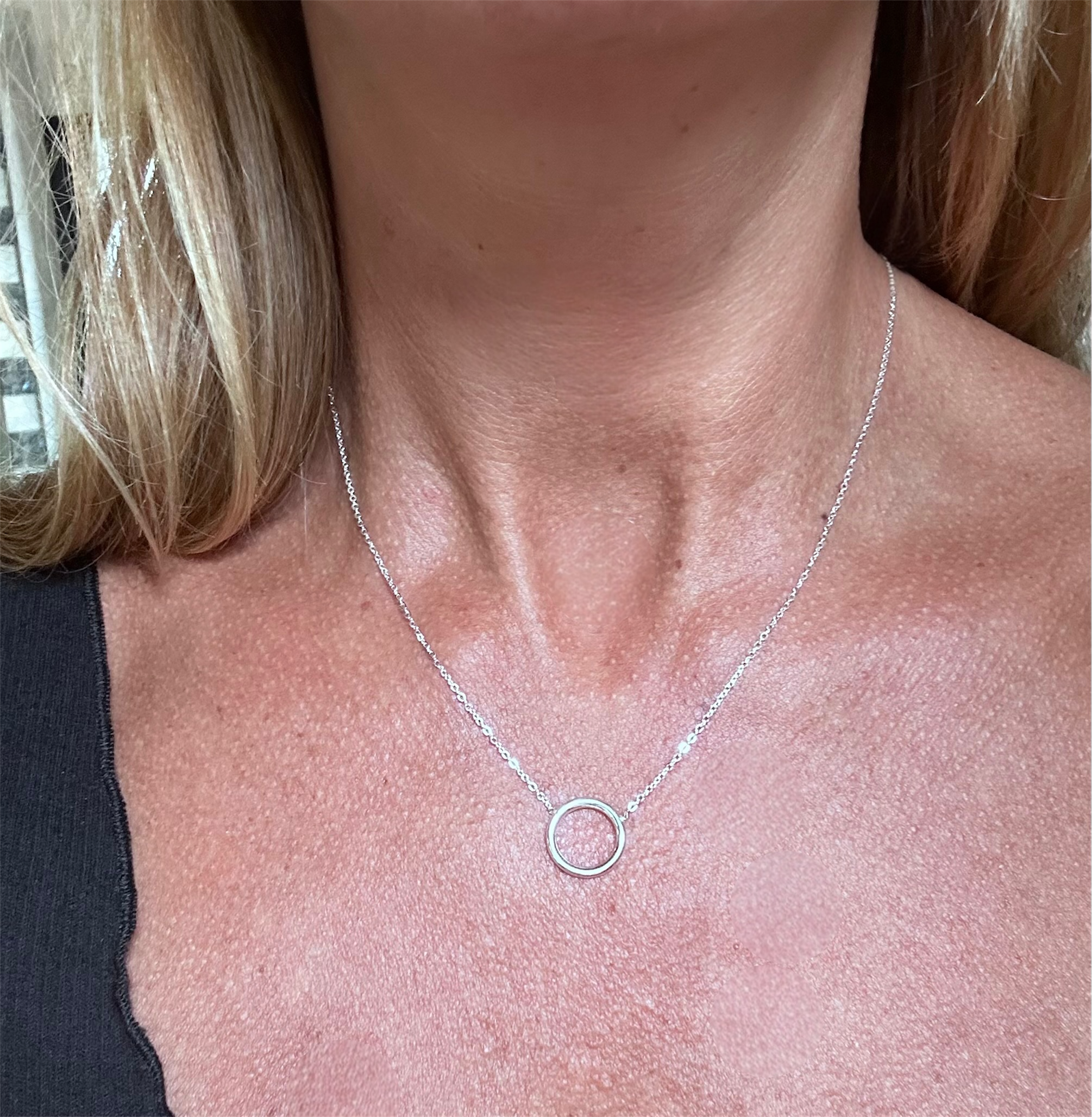 collana con pendente in argento 925
