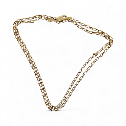 Collana catena in oro 9 kt