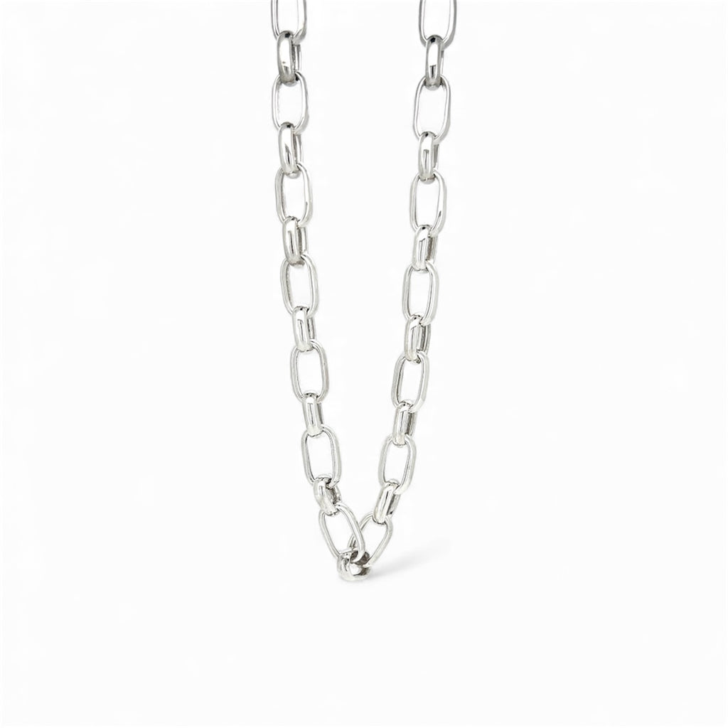 Collana catena in argento
