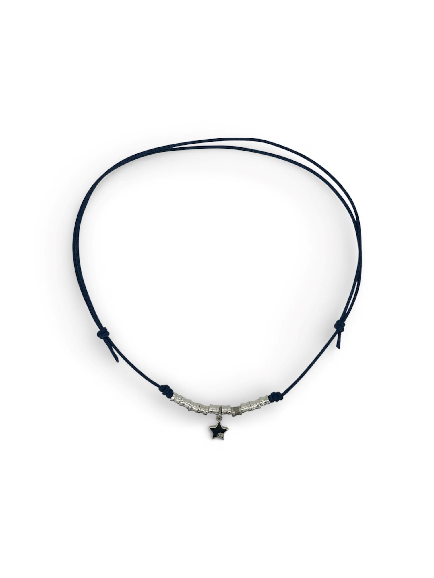 Collana in argento con pendente stella
