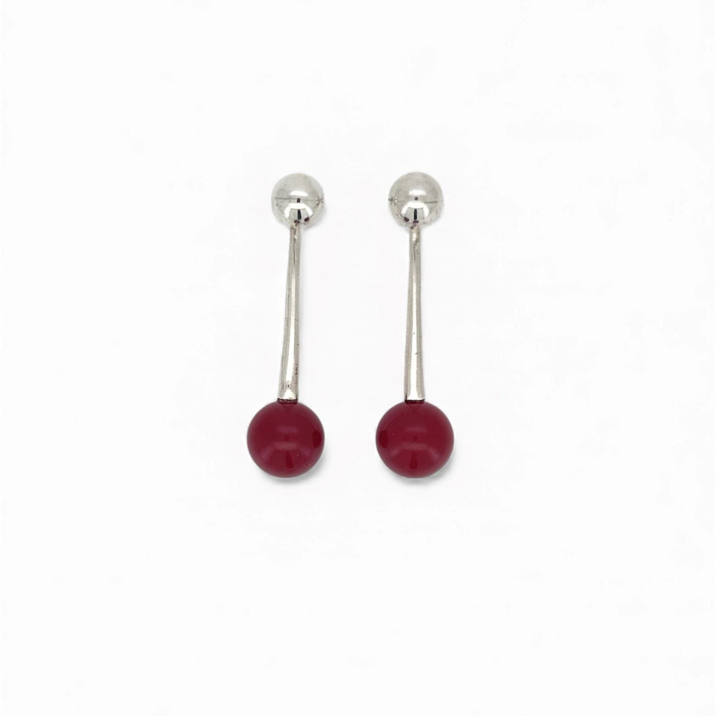 Orecchini in argento e onice